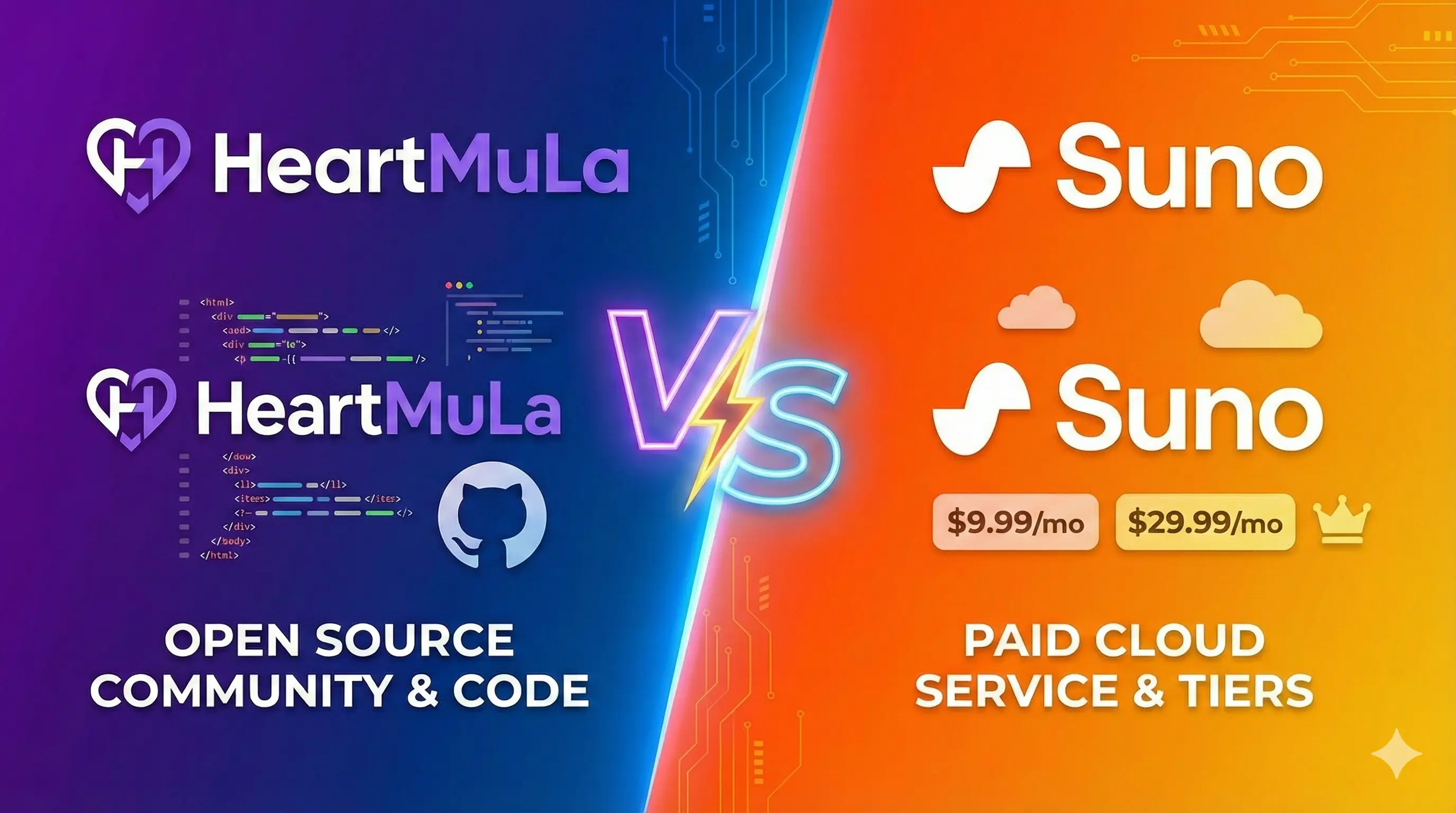 HeartMuLa vs Suno: The Complete 2026 Comparison Guide